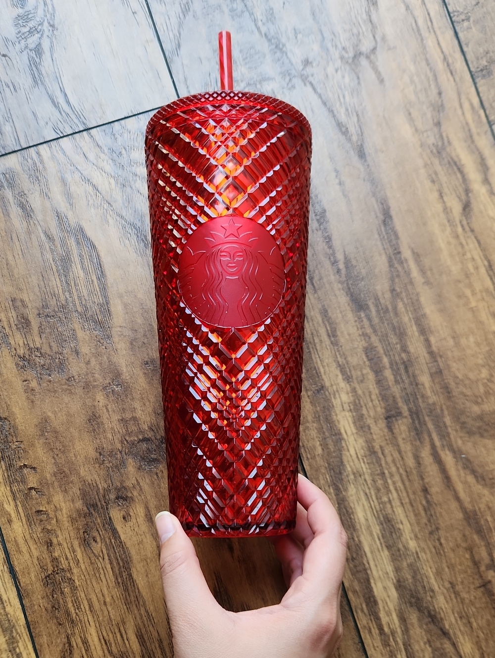Ruby Red Starbucks Tumbler